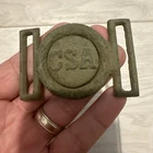 Civil War Confederate 2 Piece CSA Buckle