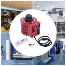 20Amp Variac Transformer Variable 0-130V AC Voltage Regulator Metered 2000VA Red