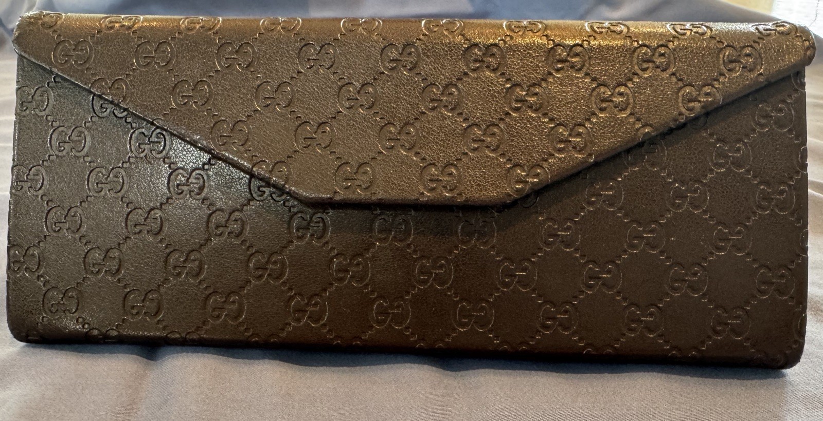 Authentic Gucci Chain-Link Aviator Sunglasses Gol… - image 8