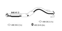 Abgasrohr Ernst 646413 FüR Getz Hyundai TB