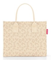 Reisenthel Daily Shopper M Shopper Tasche Leo Vanilla Hellgelb Beige Neu