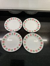Lot de 4 assiettes à déjeuner Corelle Joyeux Flurry Noël 8,5"