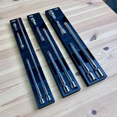 Organizers for CRAFTSMAN Socket Extension Set   1/4'', 3/8'' & 1/2'' Drive
