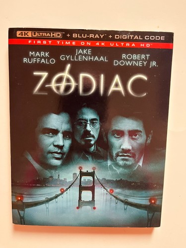Zodiac (4K Ultra HD Blu-ray, 2007) NEW w/slipcover - Zdjęcie 1 z 2