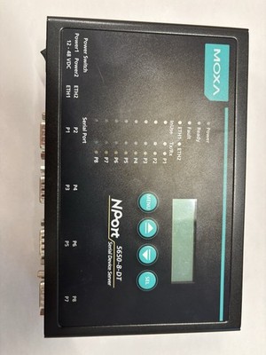 [USED] MOXA NPORT 5650-8-DT RS232 422 485 Device Server