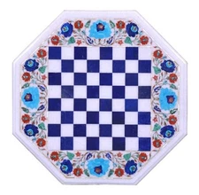 Handmade White Marble Chess Set – Classic Stone Game for Home Decor gifts