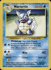 Wartortle 42/102 Uncommon Base Set Multi Item Discount MP