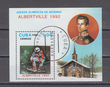 1CUBA :  1992 -   SOUVENIR SHEET - SCOTT # 3381  OLYMPICS 92
