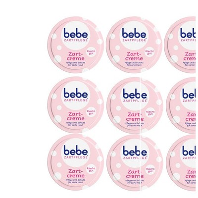 9x150ml bebe Classic zartweiche Zartcreme Familien Creme | Guter zarter Duft