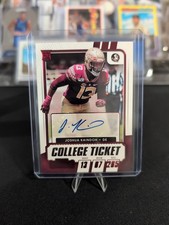 2021 Panini Contenders Draft Picks-College Ticket Auto Joshua Kaindoh Red(AU,RC)
