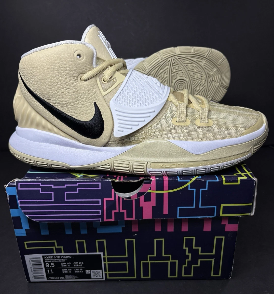 Nike Kyrie 6 TB White for Sale | Authenticity Guaranteed | eBay