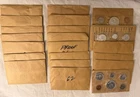 Twenty Three (23) 1962 Royal Canadian Uncirculated Silver  Proof Like Mint Sets