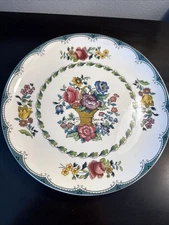 Vintage Spode Avondale Salad Plate Flower Basket 8.33”