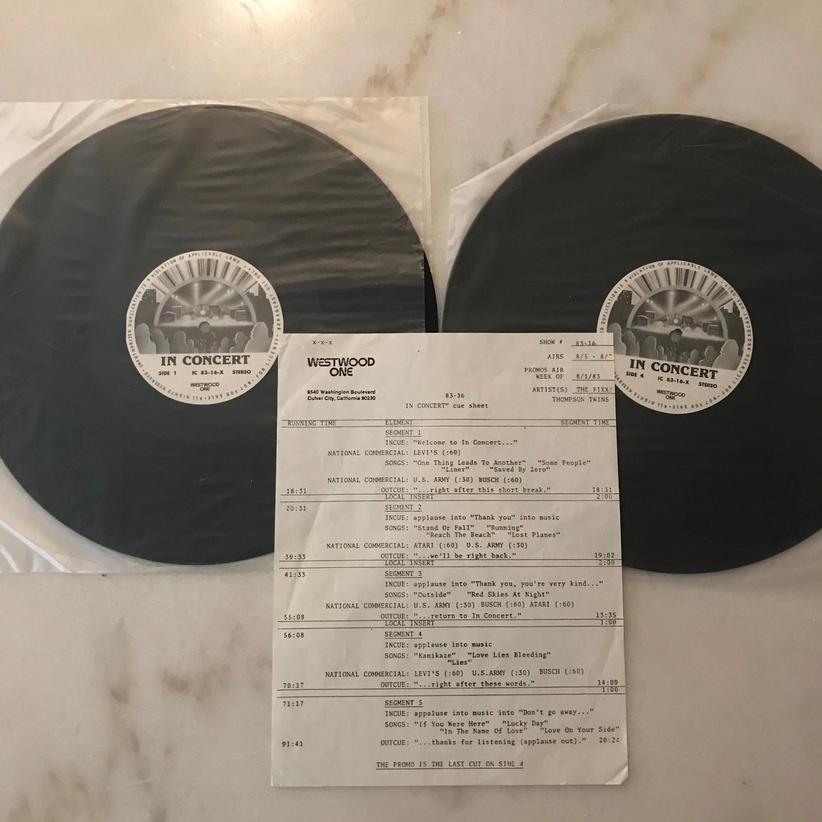 Westwood One In Vinyl Records for sale - eBay