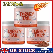 Turkey Tail Mushroom For Dogs - Powder Guards Certified Organic Mushroom Powder&