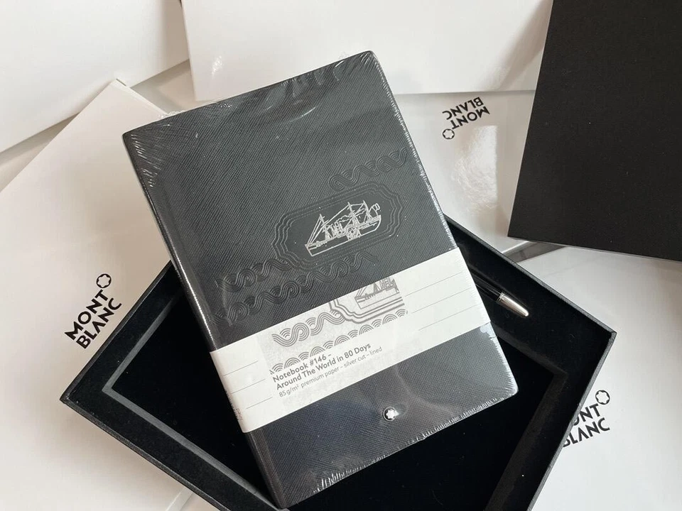 Montblanc Meisterstück Notebook 164R Classique Ballpoint Pen Gift Box - Image 3 of 4