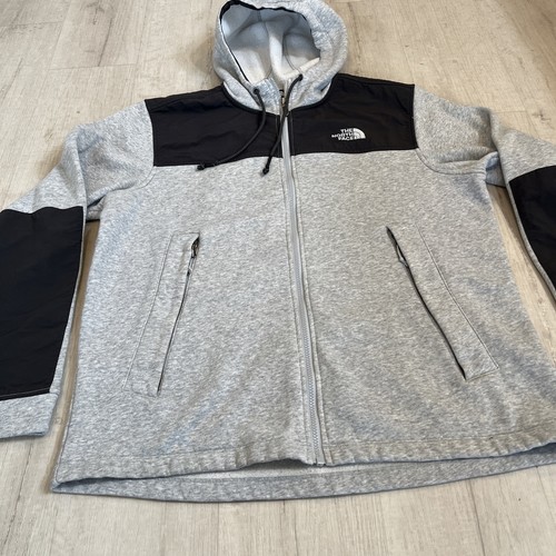 The North Face Mens Grey Full Zip Hoodie Sweatshirt Jacket, Size XL Nice! - Bild 2 von 10