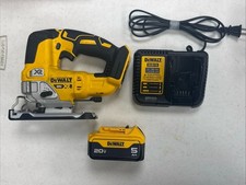 Mint  GENUINE DEWALT DCS334 20V XR Cordless Jigsaw Saw Kit 5.0ah