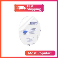 Clear Acrylic Plexiglass Lucite Circle Round Disc Every Thickness and Diameter A