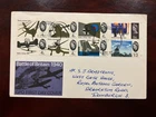 United Kingdom 1965 - 25 years Battle Britain FDC stamps set Edinburgh