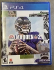 Brand New Sealed! Madden NFL 21 Sony PlayStation 4 PS4 Video Game, Lamar Jackson
