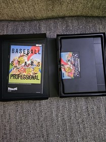 Baseball Stars Professional Neo Geo AES English Version USA -CIB -Tested -Works