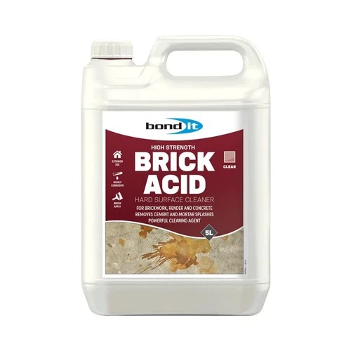 4 X BOND IT HIGH STRENGTH BRICK AND STRONG HYDROCHLORIC CLEANER 5 LITRES