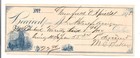 #1548 Greenfield, Ohio 1875 JM Lunbeck (Lambeck/Lembeck) Metcalfe Baker receipt — photo 1
