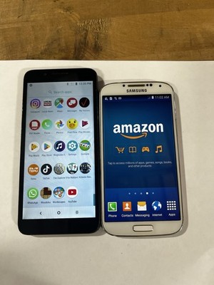 Samsung Galaxy And Alcatel Phones