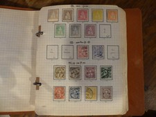 collection de timbres suisses 1862-1962 oblitérés et quelques neufs