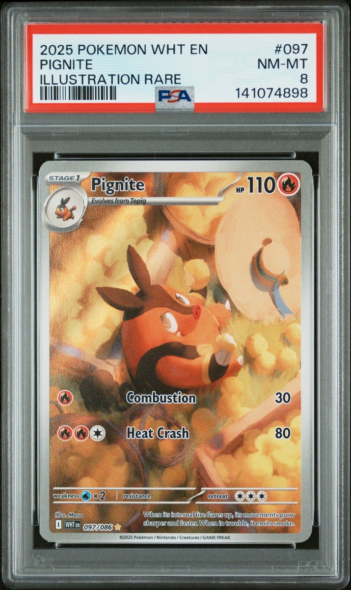 Pignite 097/086 Sv: White Flare Holo for sale online | eBay