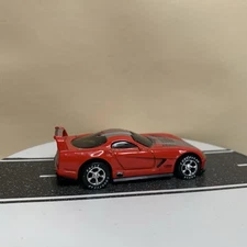Matchbox Collectibles Showcase Dodge Viper GTS R GTSR Coupe Red/Silver 1:64 NM