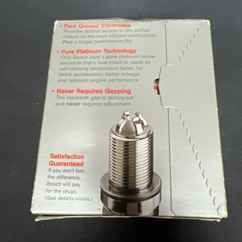 Bosch Platinum +4 spark plugs 4418. - Pack Of 4 - Picture 3 of 4