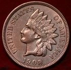 1908-P Indian Head Cent — photo from another recent sale