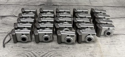 Canon PowerShot A70 Digital Camera (PARTS OR REPAIR) (LOT OF 24)
