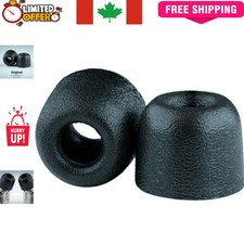 Large Foam Ear Tips: Secure Fit for Etymotic, ISOtunes & More – 3 Pairs