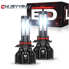 9012 HIR2 LED Headlight High Low Beam Bulb 100W 36000LM Super Bright 6000K White
