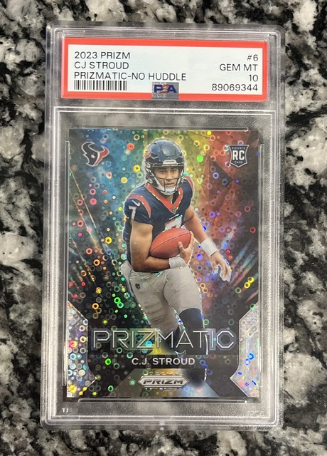 2023 Panini Prizm - Prizmatic C.J. Stroud #6 No Huddle Prizm (RC)