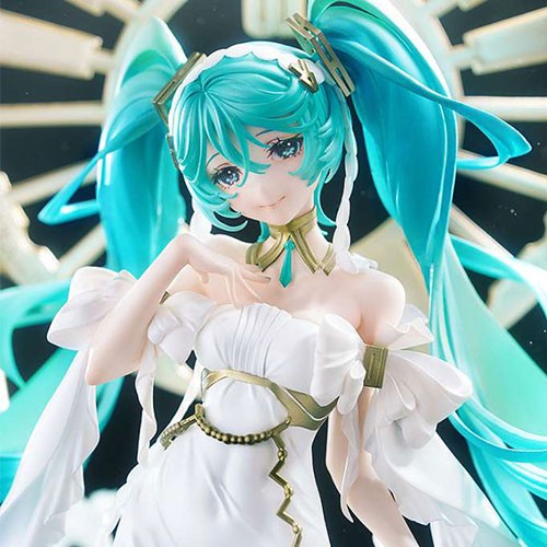 Figurine Hatsune Miku Beauty par Yoneyama Mai 1/7, statuette de collection haute fidélité