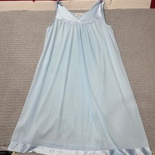 Vanity Fair Nightgown 1960s Vintage Medium Embroidered Coquette Retro Lingerie