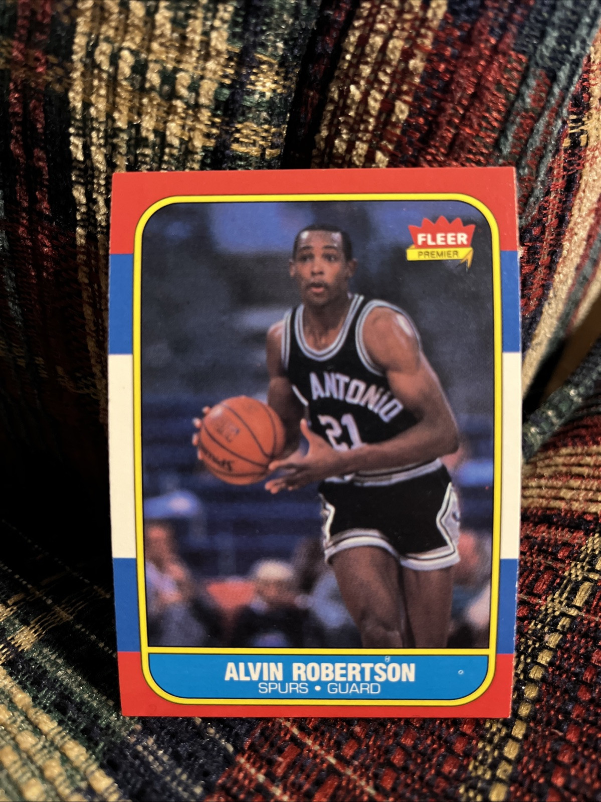 1986-87 Fleer - #92 Alvin Robertson
