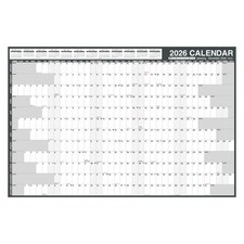 2026 Yearly Wall Calendar - Large 2026, Jan 2026 - Dec 2026,...