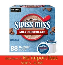 Swiss Miss Milk Chocolate Hot Cocoa, Keurig S...88 Count 4 Packs of 22  a19.5 