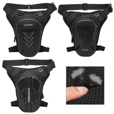 Motorcycle Leg Bag with Adjustable Straps and Spacious Compartments for Travel