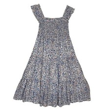 Nanette Lepore Floral Smocked Midi Dress 8