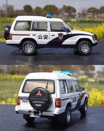 Miniature MC&Sunyoke 1:18 Mitsubishi Pajero V31 Jeep Off Road Alloy Model - Picture 24 of 26