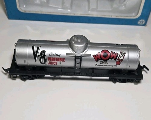 Life Like Campbell's V8 Gemüsesaftkesselwagen in Box HO #8420 (LESEN) - Bild 2 von 6