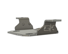 Gatekeeper Off-road Jeep Jt Tow Hitch Skid Plate For 2020 Gladiator-hardware
