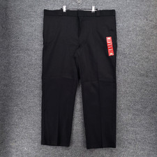 NEW Dickies Pants Mens 44x30 Black 874 Original Fit Flex Straight Leg Workwear