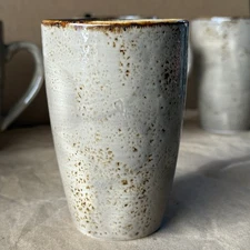 Steelite International England Quench Coffee Cup Mug Green Craft 10oz 4 1/4” Tal